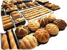Breads baked in Mackies superior pans, tins and trays